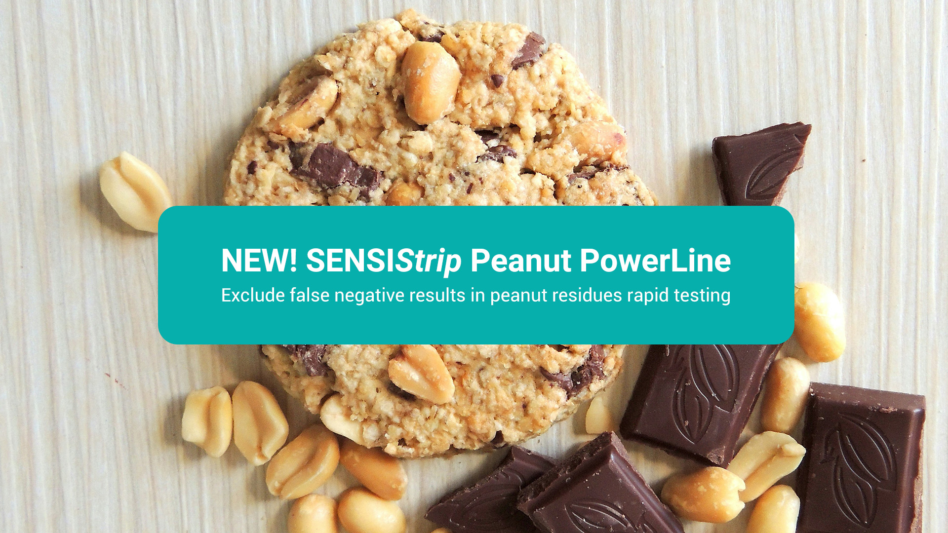 Sensitive and rapid peanut residues testing: exclude false negatives with PowerLine! 